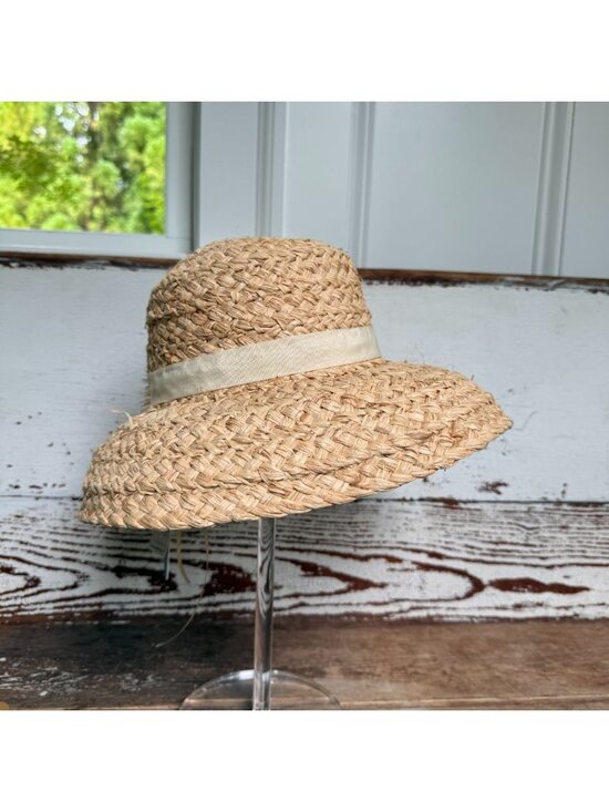 NWT Anthropologie San Diego Hat Company Sunny Day Straw Cloche Hat main image 8